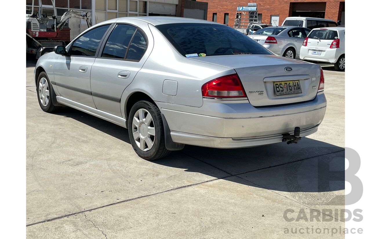 2/2005 Ford Falcon XT (lpg) BA MKII 4d Sedan Silver 4.0L