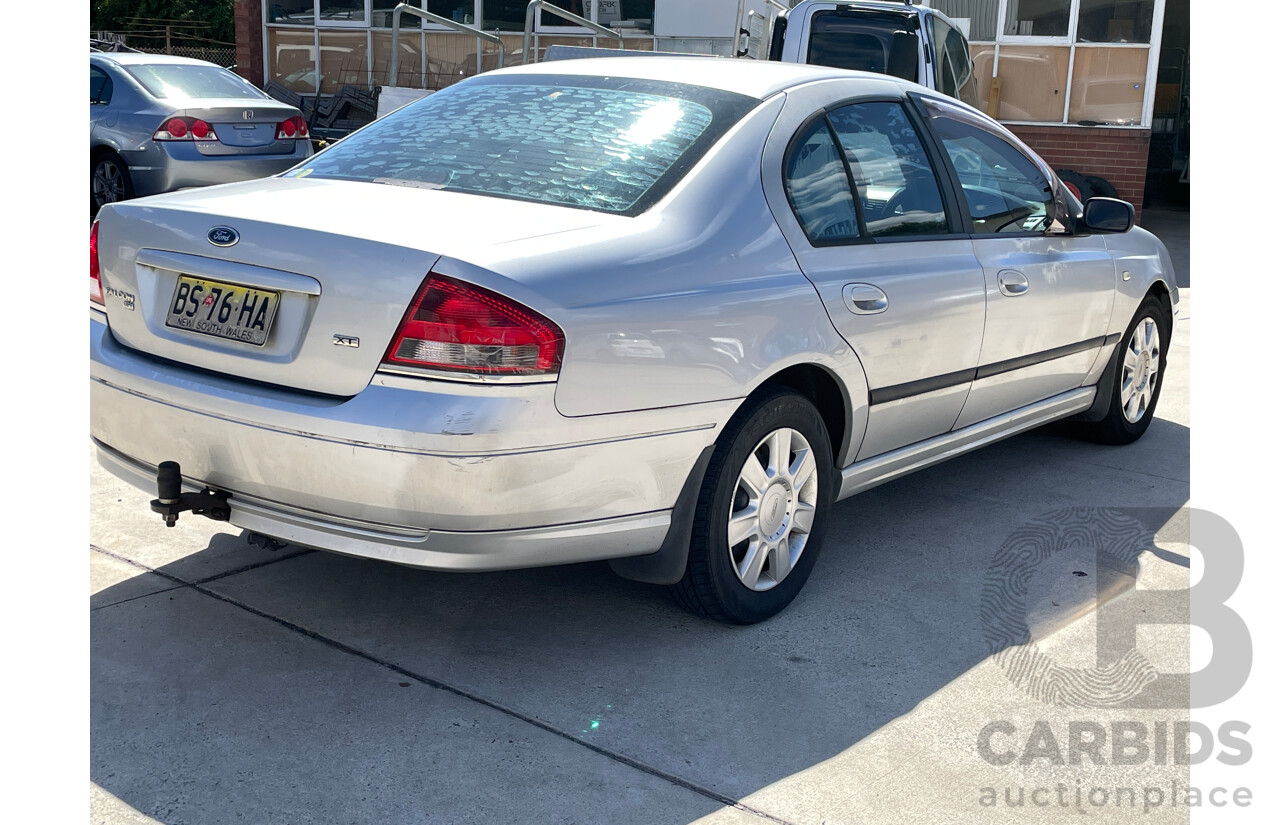 2/2005 Ford Falcon XT (lpg) BA MKII 4d Sedan Silver 4.0L