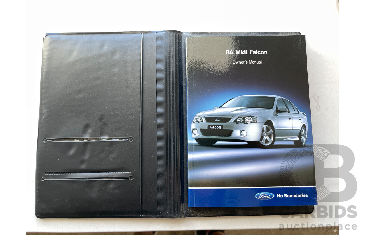 2/2005 Ford Falcon XT (lpg) BA MKII 4d Sedan Silver 4.0L