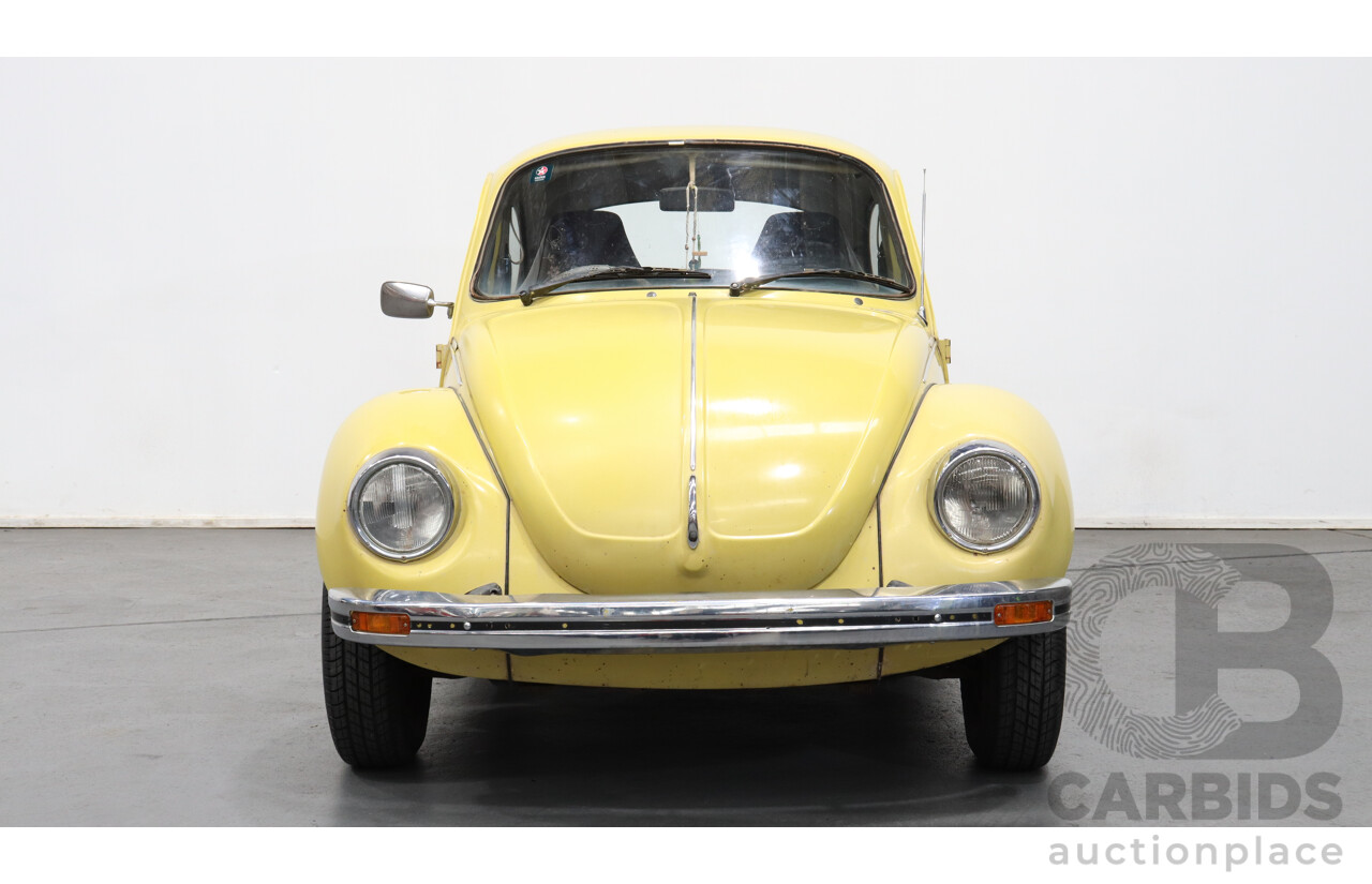 7/1975 Volkswagen Beetle 1600 L 2 d Sedan Yellow 1.6L