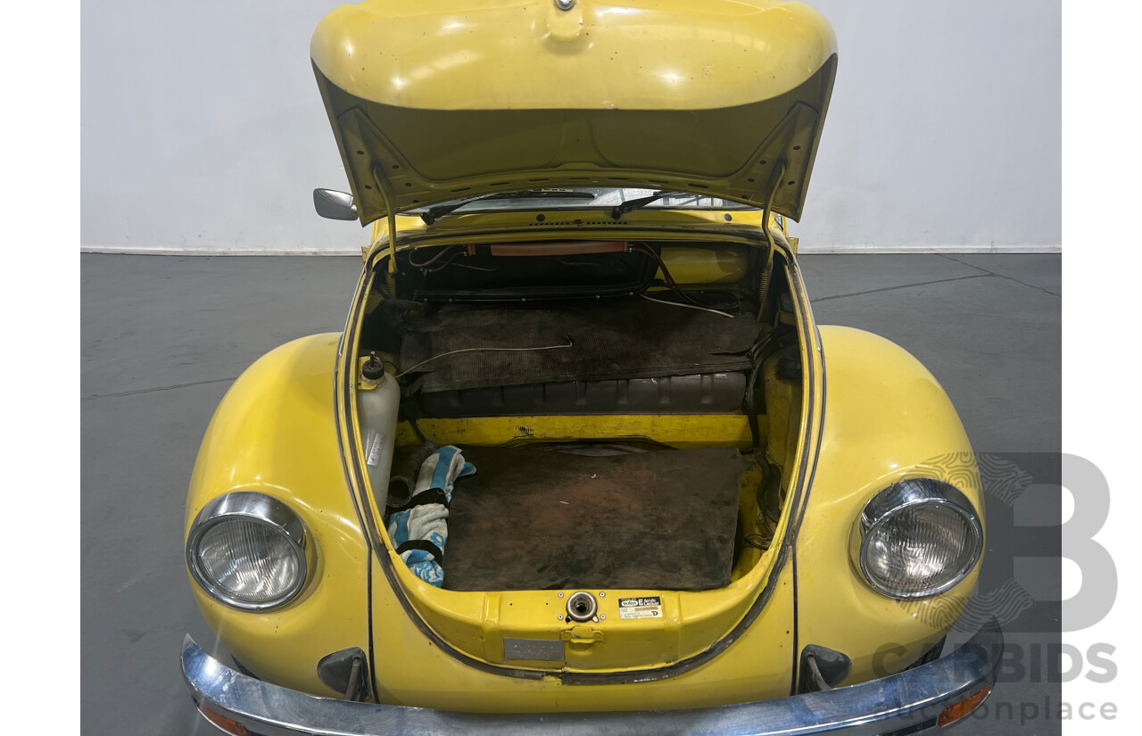 7/1975 Volkswagen Beetle 1600 L 2 d Sedan Yellow 1.6L