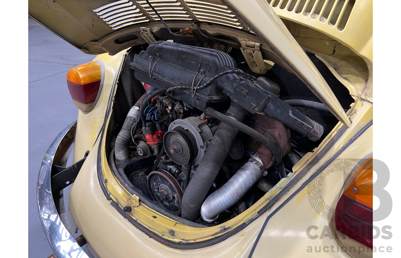 7/1975 Volkswagen Beetle 1600 L 2 d Sedan Yellow 1.6L