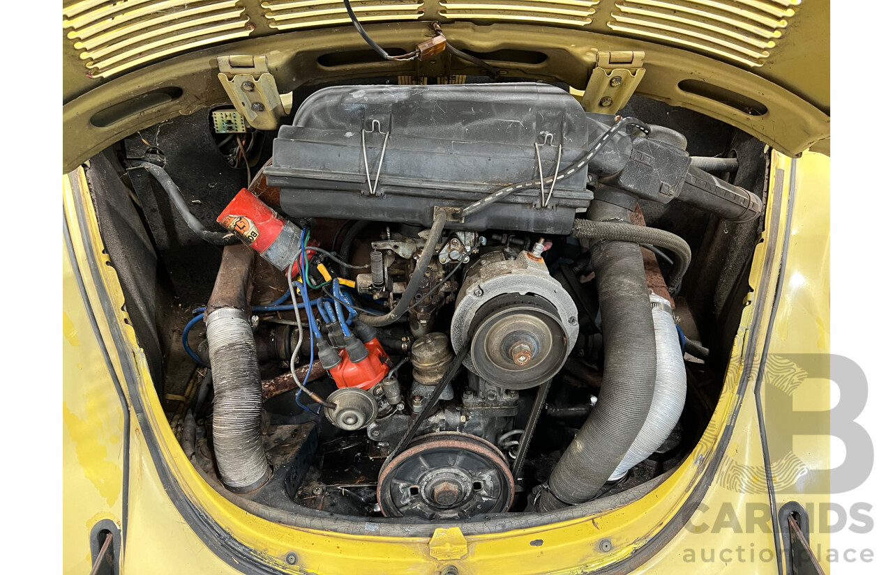 7/1975 Volkswagen Beetle 1600 L 2 d Sedan Yellow 1.6L