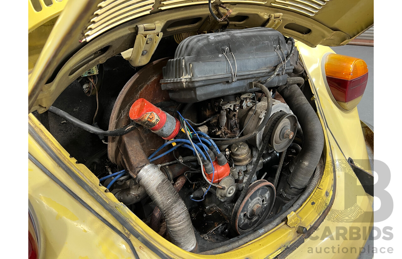 7/1975 Volkswagen Beetle 1600 L 2 d Sedan Yellow 1.6L