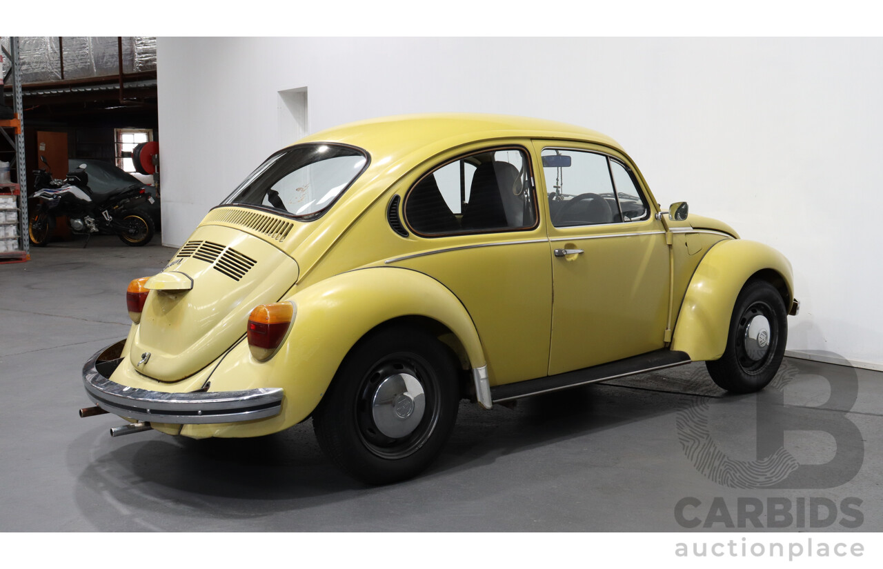 7/1975 Volkswagen Beetle 1600 L 2 d Sedan Yellow 1.6L