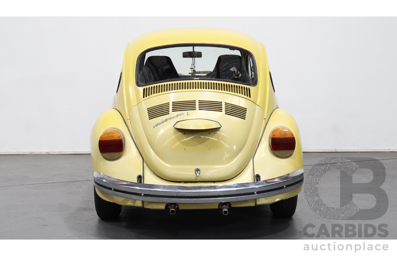 7/1975 Volkswagen Beetle 1600 L 2 d Sedan Yellow 1.6L