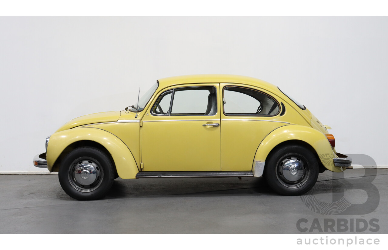 7/1975 Volkswagen Beetle 1600 L 2 d Sedan Yellow 1.6L