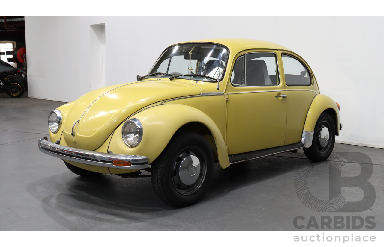 7/1975 Volkswagen Beetle 1600 L 2 d Sedan Yellow 1.6L