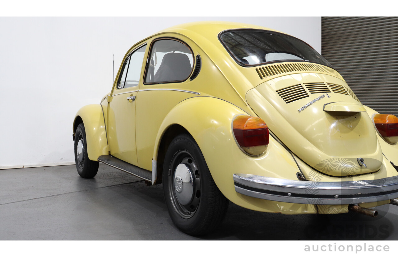 7/1975 Volkswagen Beetle 1600 L 2 d Sedan Yellow 1.6L