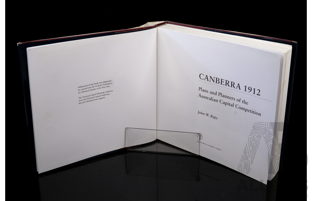 Canberra 1912 - Plans and Planners of the Australian Capital Competition; Hardcover by John W.Reps