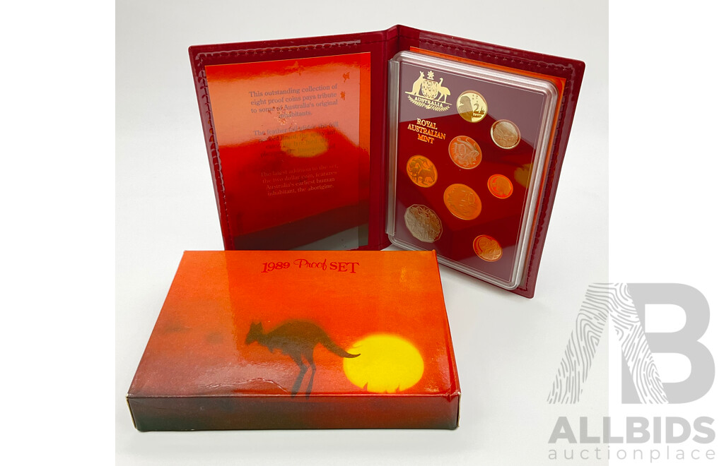 1989 RAM Proof Coin Set