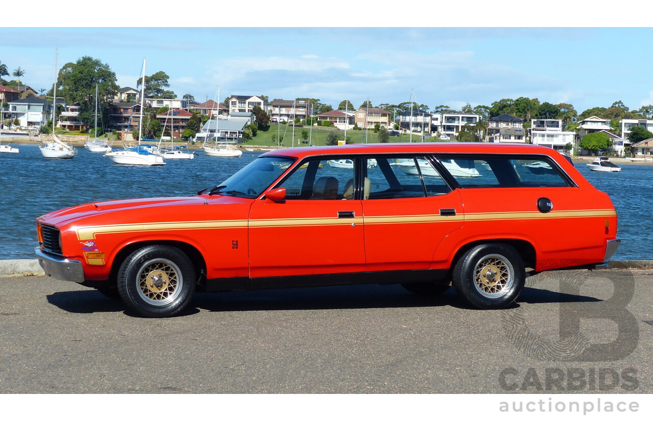 11/1977 Ford Falcon 500 XC Rally Pack 4d Wagon Red Flame 5.8L 351ci V8 - Matching Numbers