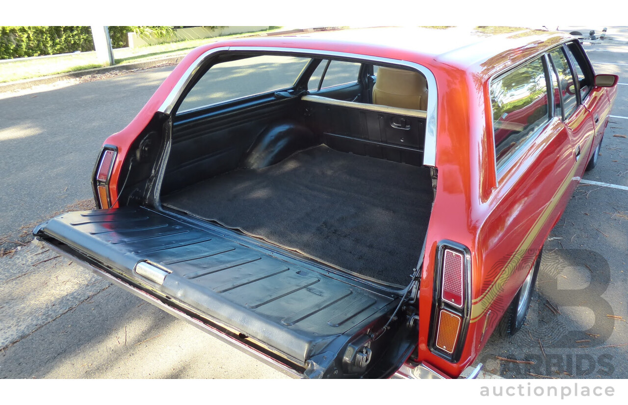 11/1977 Ford Falcon 500 XC Rally Pack 4d Wagon Red Flame 5.8L 351ci V8 - Matching Numbers