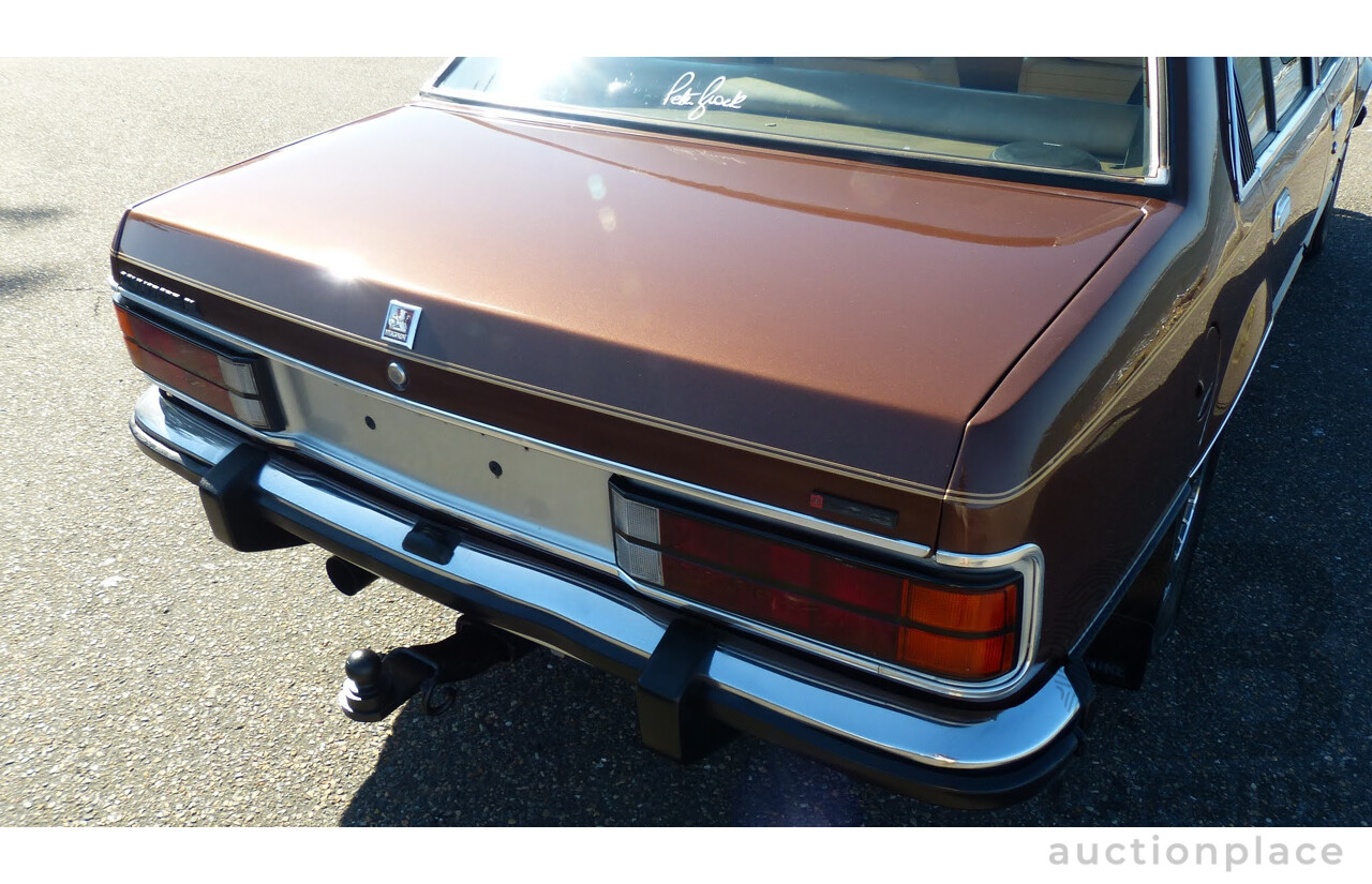 8/1980 Holden Commodore SL VC 4d Sedan Nutmeg Brown Metallic 4.2L 253ci V8