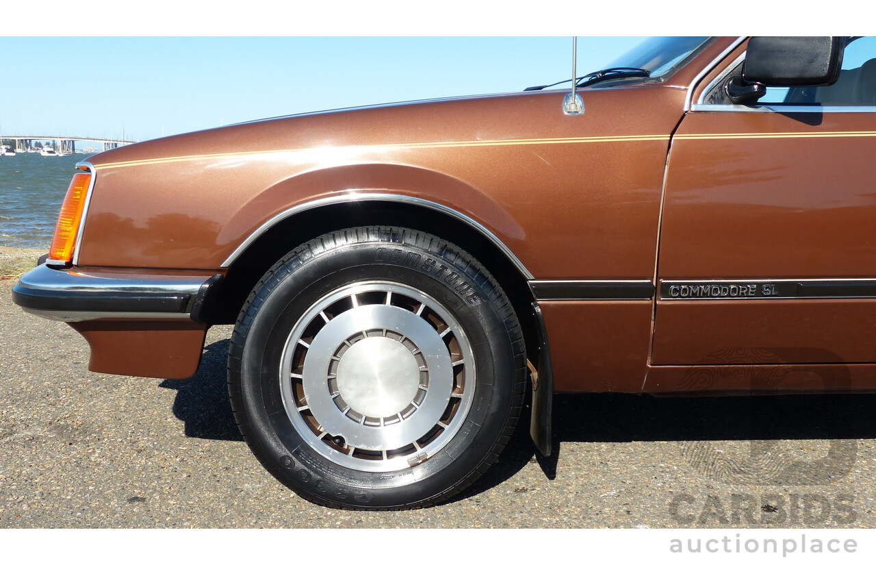 8/1980 Holden Commodore SL VC 4d Sedan Nutmeg Brown Metallic 4.2L 253ci V8