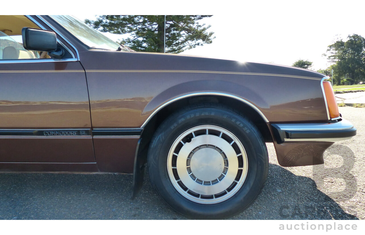 8/1980 Holden Commodore SL VC 4d Sedan Nutmeg Brown Metallic 4.2L 253ci V8