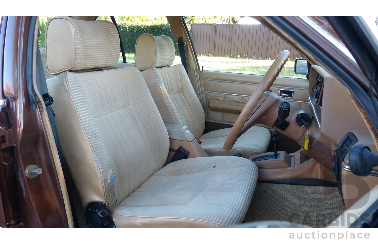 8/1980 Holden Commodore SL VC 4d Sedan Nutmeg Brown Metallic 4.2L 253ci V8