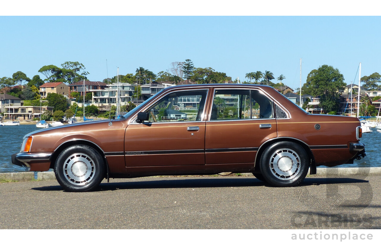 8/1980 Holden Commodore SL VC 4d Sedan Nutmeg Brown Metallic 4.2L 253ci V8