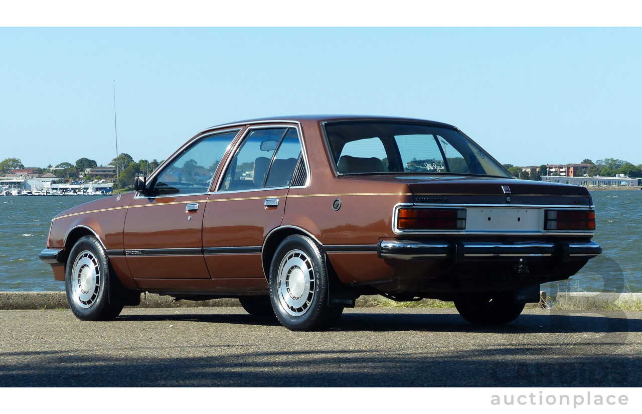 8/1980 Holden Commodore SL VC 4d Sedan Nutmeg Brown Metallic 4.2L 253ci V8