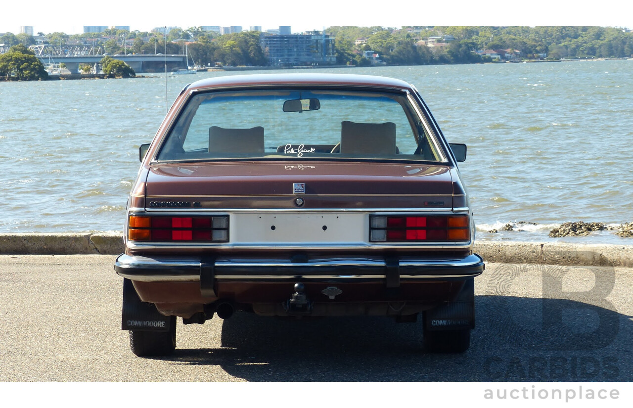 8/1980 Holden Commodore SL VC 4d Sedan Nutmeg Brown Metallic 4.2L 253ci V8