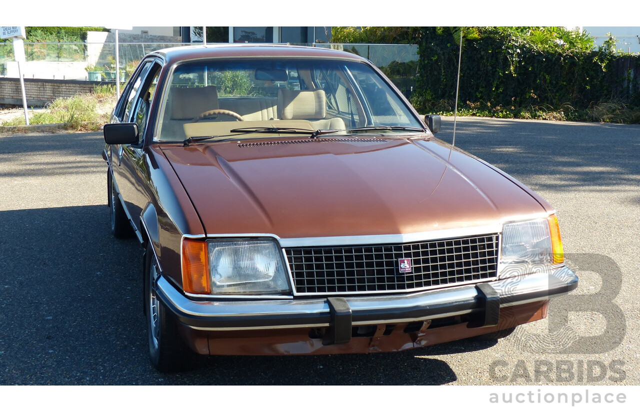 8/1980 Holden Commodore SL VC 4d Sedan Nutmeg Brown Metallic 4.2L 253ci V8