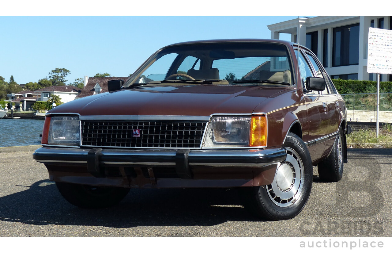 8/1980 Holden Commodore SL VC 4d Sedan Nutmeg Brown Metallic 4.2L 253ci V8