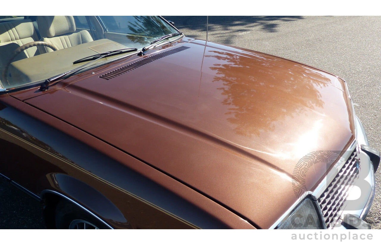 8/1980 Holden Commodore SL VC 4d Sedan Nutmeg Brown Metallic 4.2L 253ci V8