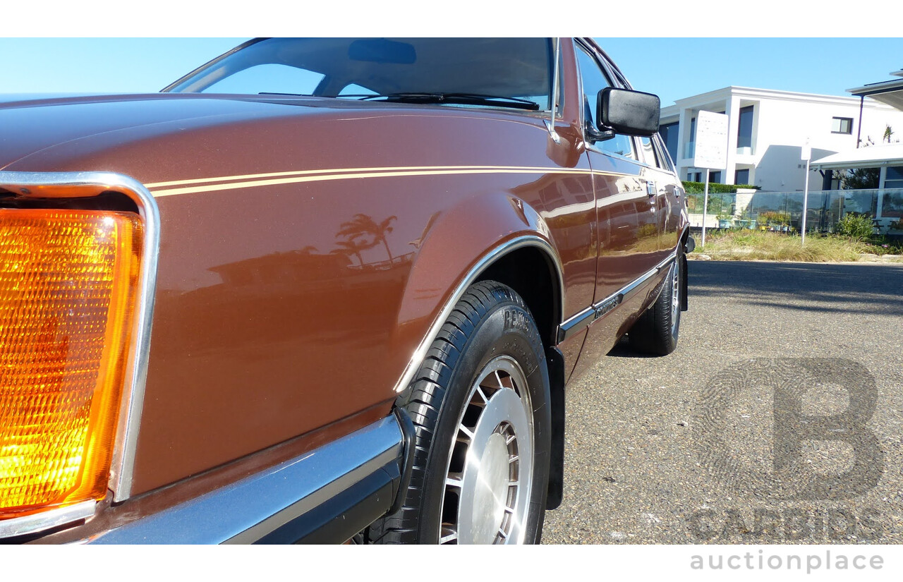 8/1980 Holden Commodore SL VC 4d Sedan Nutmeg Brown Metallic 4.2L 253ci V8