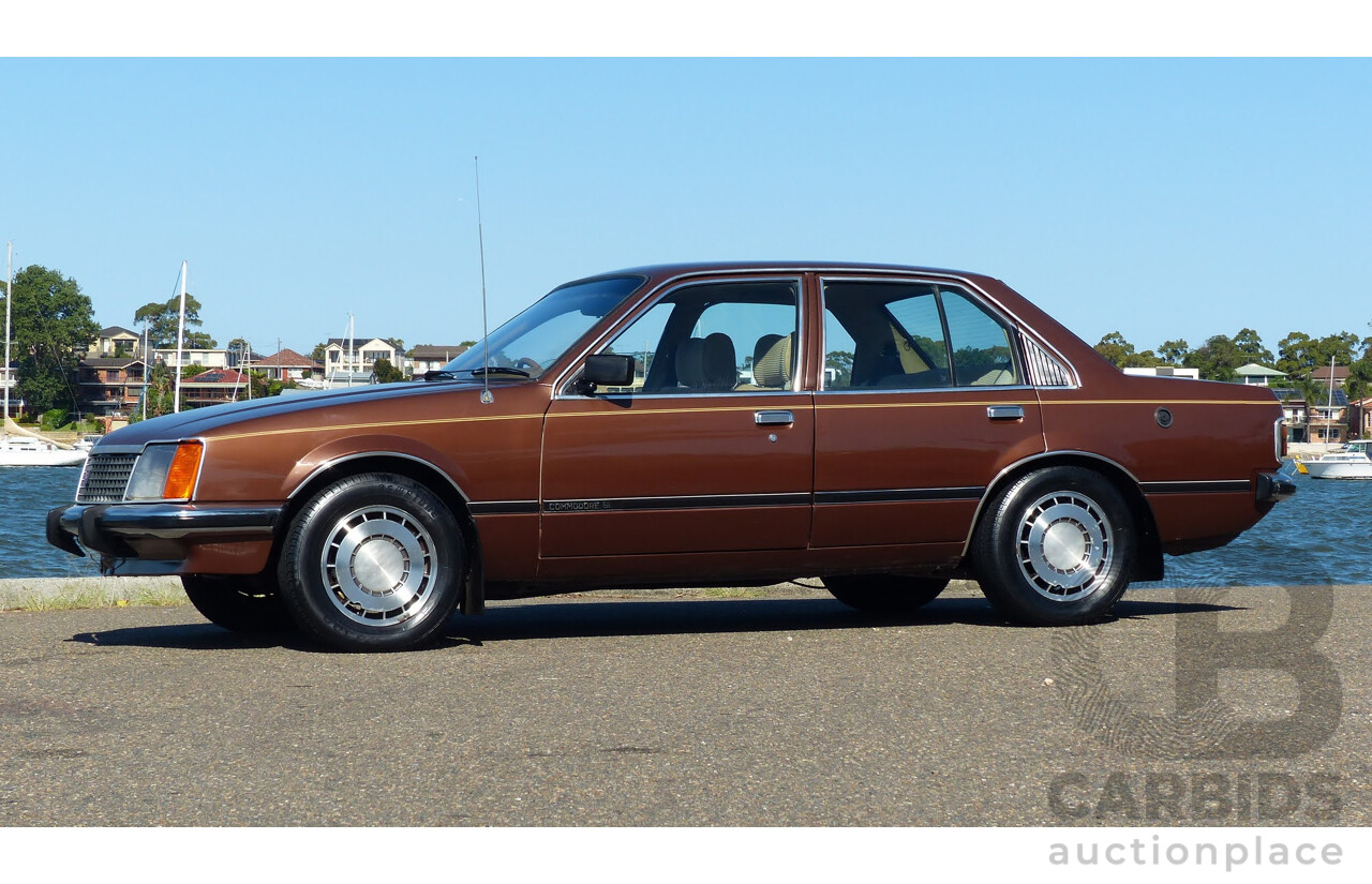 8/1980 Holden Commodore SL VC 4d Sedan Nutmeg Brown Metallic 4.2L 253ci V8