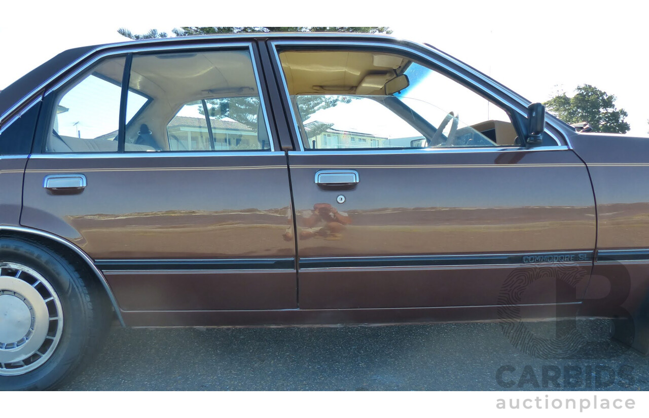 8/1980 Holden Commodore SL VC 4d Sedan Nutmeg Brown Metallic 4.2L 253ci V8