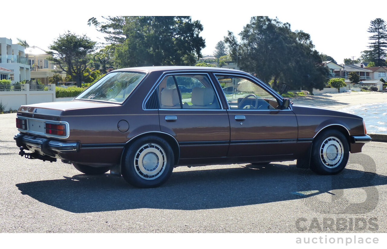 8/1980 Holden Commodore SL VC 4d Sedan Nutmeg Brown Metallic 4.2L 253ci V8