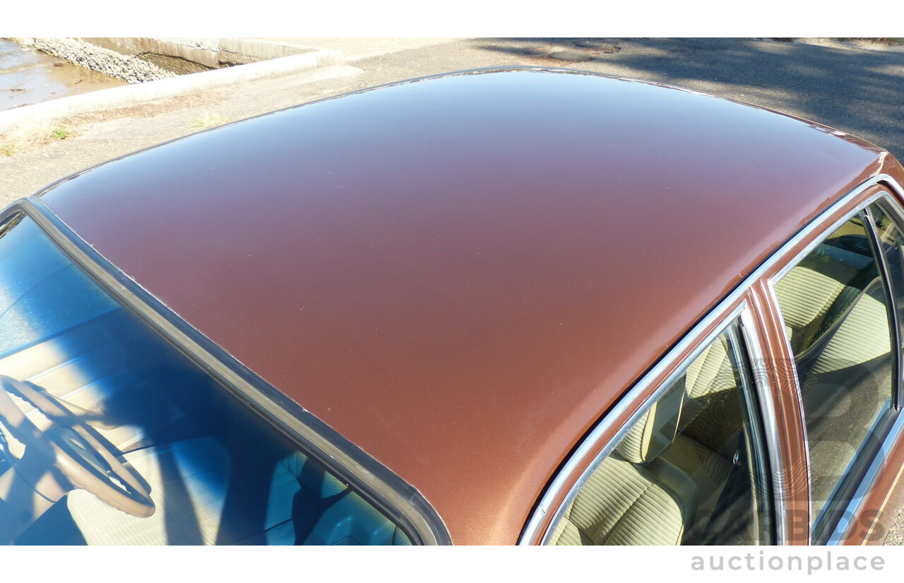 8/1980 Holden Commodore SL VC 4d Sedan Nutmeg Brown Metallic 4.2L 253ci V8