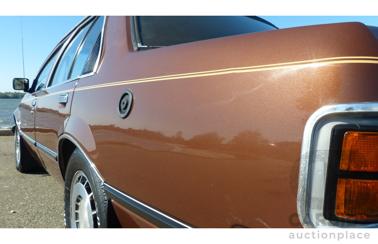 8/1980 Holden Commodore SL VC 4d Sedan Nutmeg Brown Metallic 4.2L 253ci V8