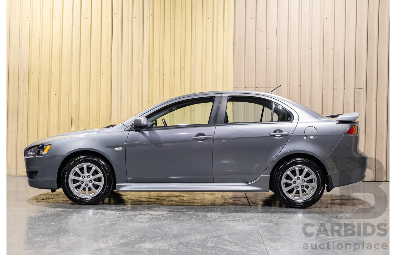 2/2012 Mitsubishi Lancer Platinum Edition CJ MY12 4d Sedan Grey 2.0L