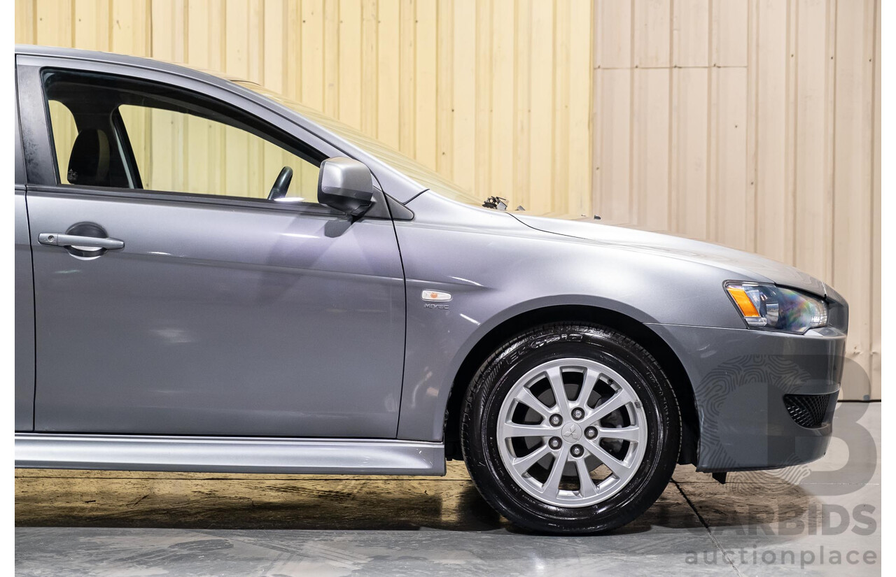 2/2012 Mitsubishi Lancer Platinum Edition CJ MY12 4d Sedan Grey 2.0L