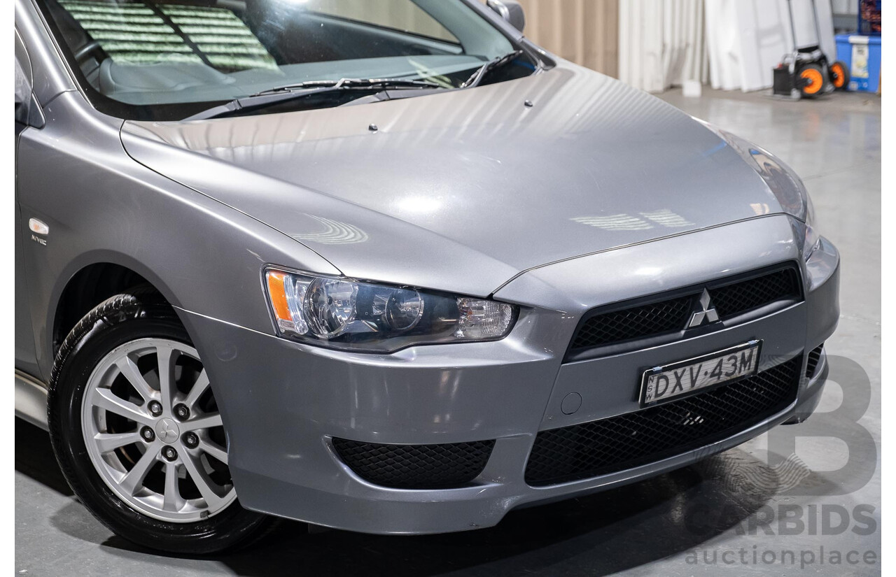 2/2012 Mitsubishi Lancer Platinum Edition CJ MY12 4d Sedan Grey 2.0L