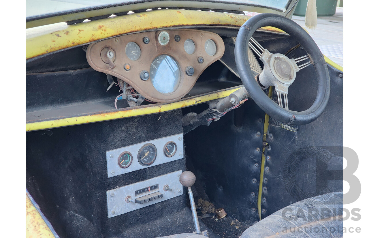 Circa 1949 Ford Anglia A494A Tourer 2d Convertible Yellow 1.2L - Project Car