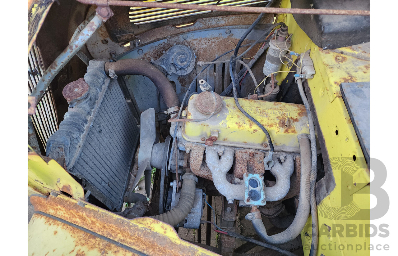 Circa 1949 Ford Anglia A494A Tourer 2d Convertible Yellow 1.2L - Project Car