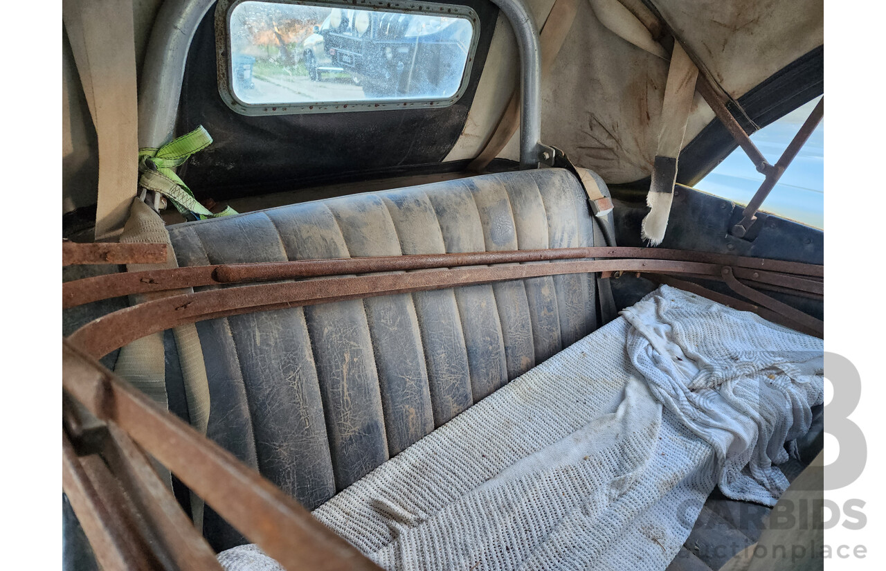 Circa 1949 Ford Anglia A494A Tourer 2d Convertible Yellow 1.2L - Project Car