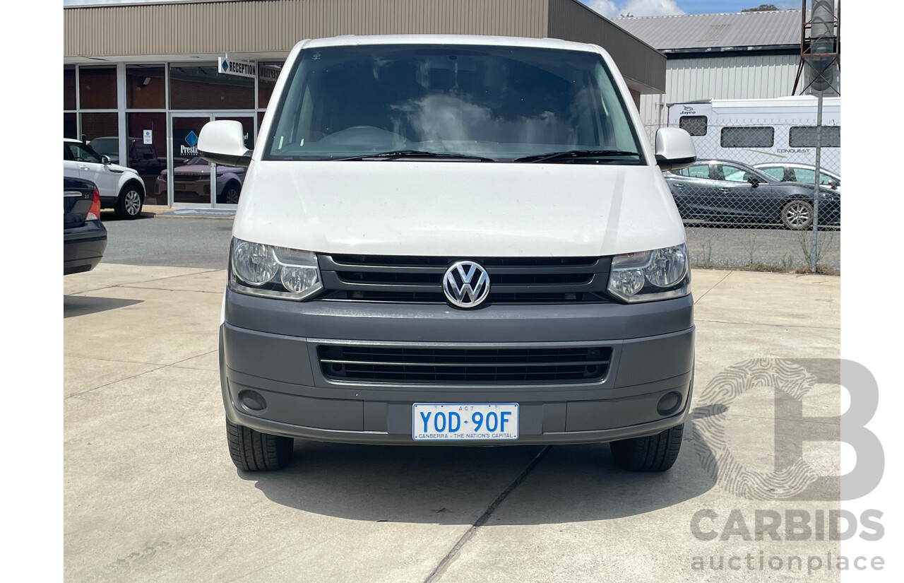 6/2010 Volkswagen Caravelle Trendline 7H MY10 4d Wagon White 2.0L