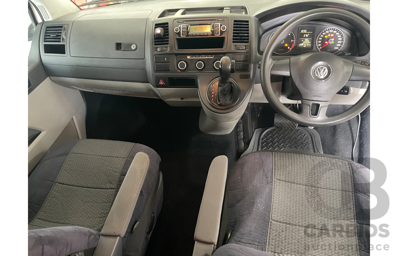 6/2010 Volkswagen Caravelle Trendline 7H MY10 4d Wagon White 2.0L