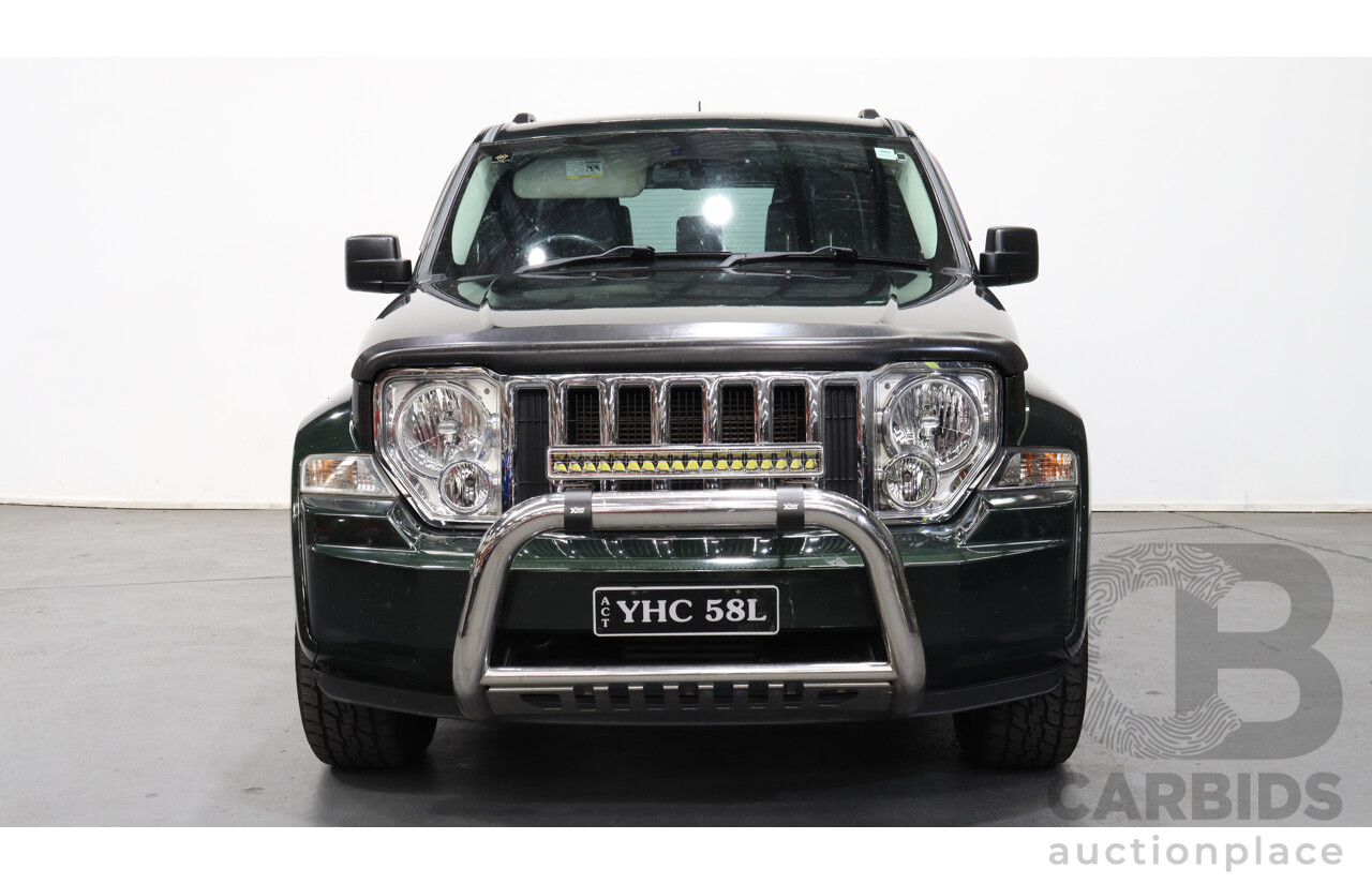 3/2010 Jeep Cherokee Limited (4x4) KK 4d Wagon Green 3.7L V6