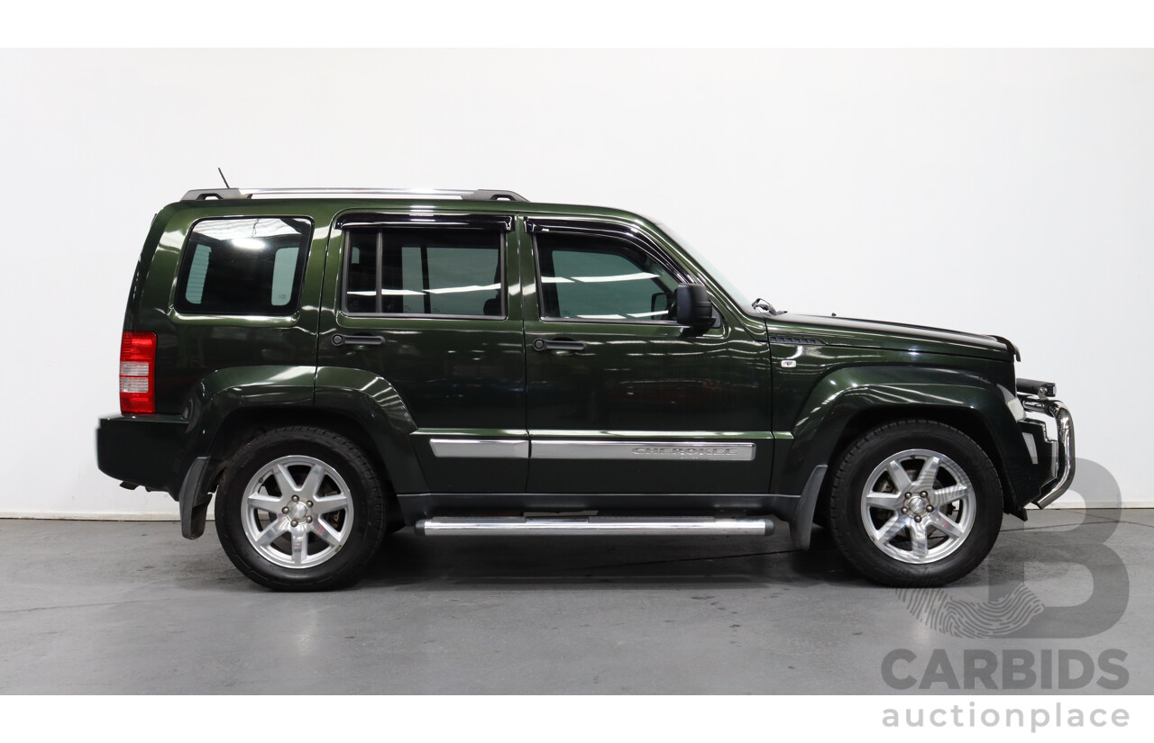 3/2010 Jeep Cherokee Limited (4x4) KK 4d Wagon Green 3.7L V6