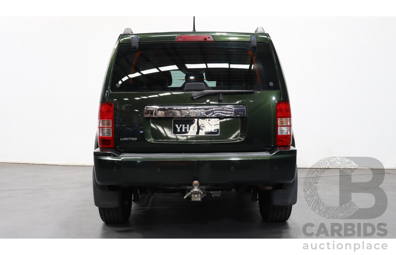 3/2010 Jeep Cherokee Limited (4x4) KK 4d Wagon Green 3.7L V6