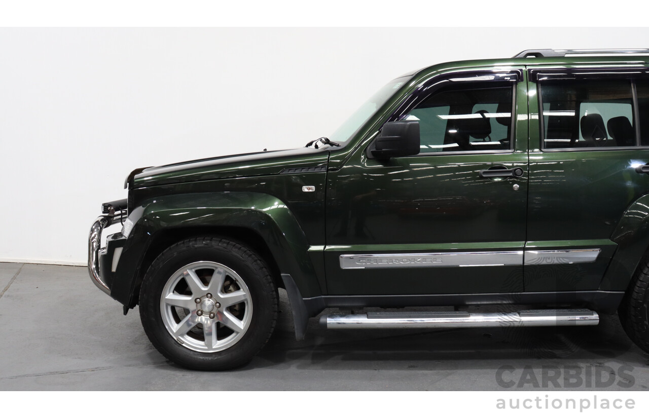 3/2010 Jeep Cherokee Limited (4x4) KK 4d Wagon Green 3.7L V6