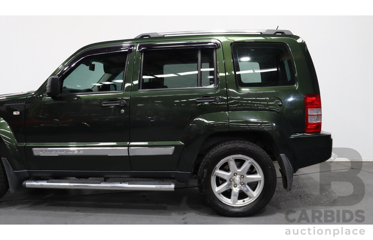 3/2010 Jeep Cherokee Limited (4x4) KK 4d Wagon Green 3.7L V6