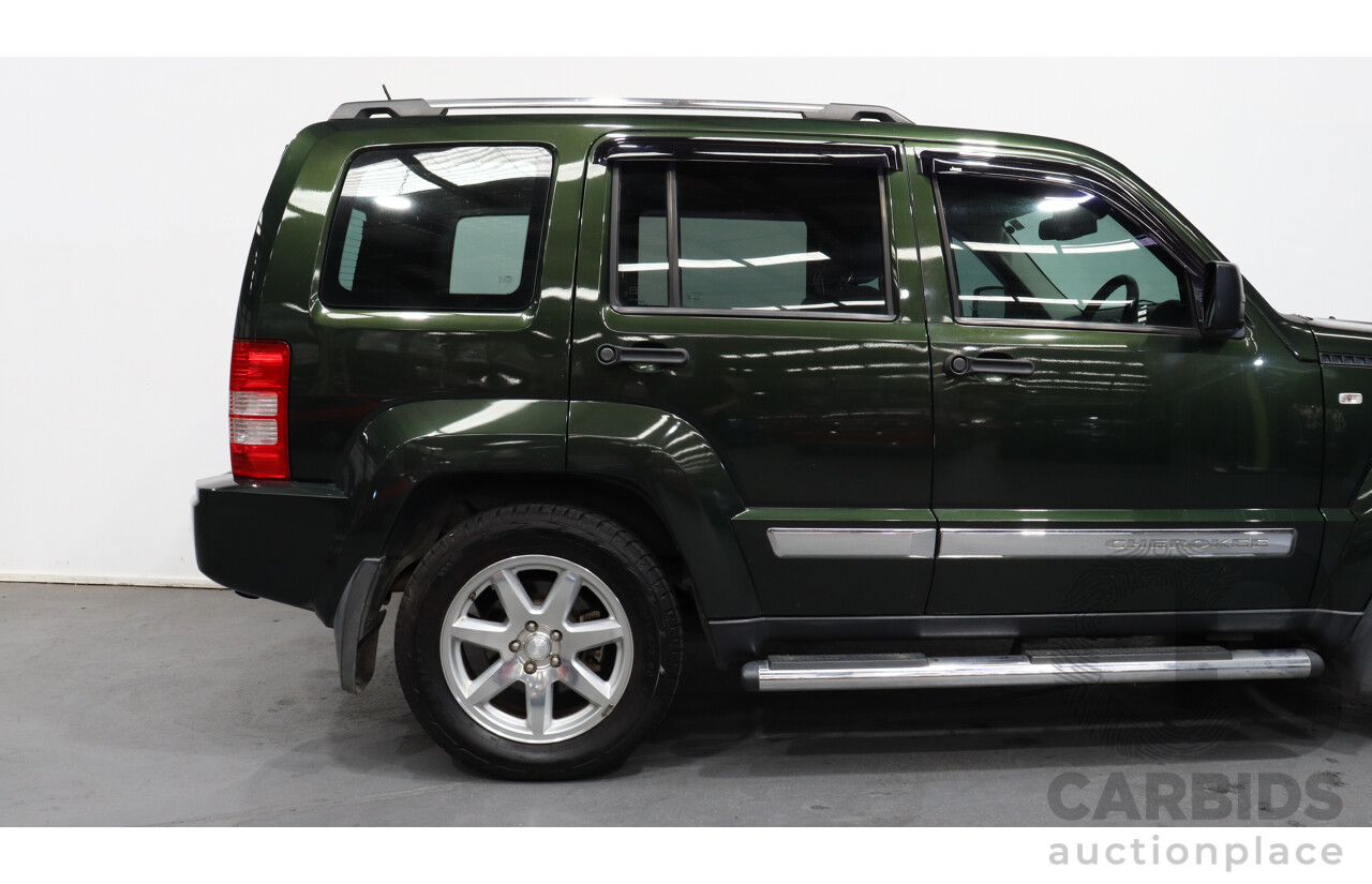 3/2010 Jeep Cherokee Limited (4x4) KK 4d Wagon Green 3.7L V6