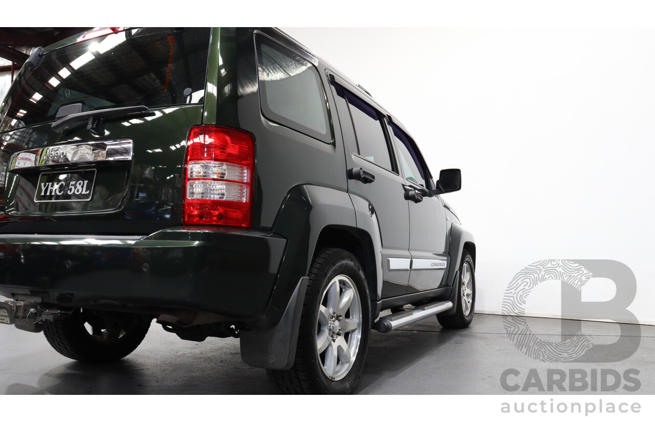 3/2010 Jeep Cherokee Limited (4x4) KK 4d Wagon Green 3.7L V6