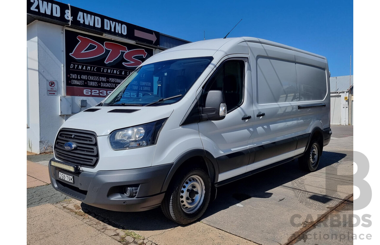 7/2017 Ford Transit 350L LWB MID ROOF VO 5d Van White 2.2L Turbo Diesel