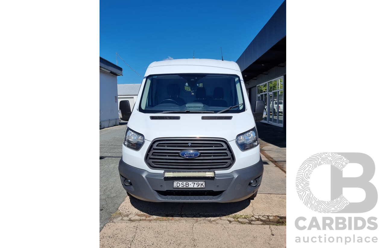 7/2017 Ford Transit 350L LWB MID ROOF VO 5d Van White 2.2L Turbo Diesel